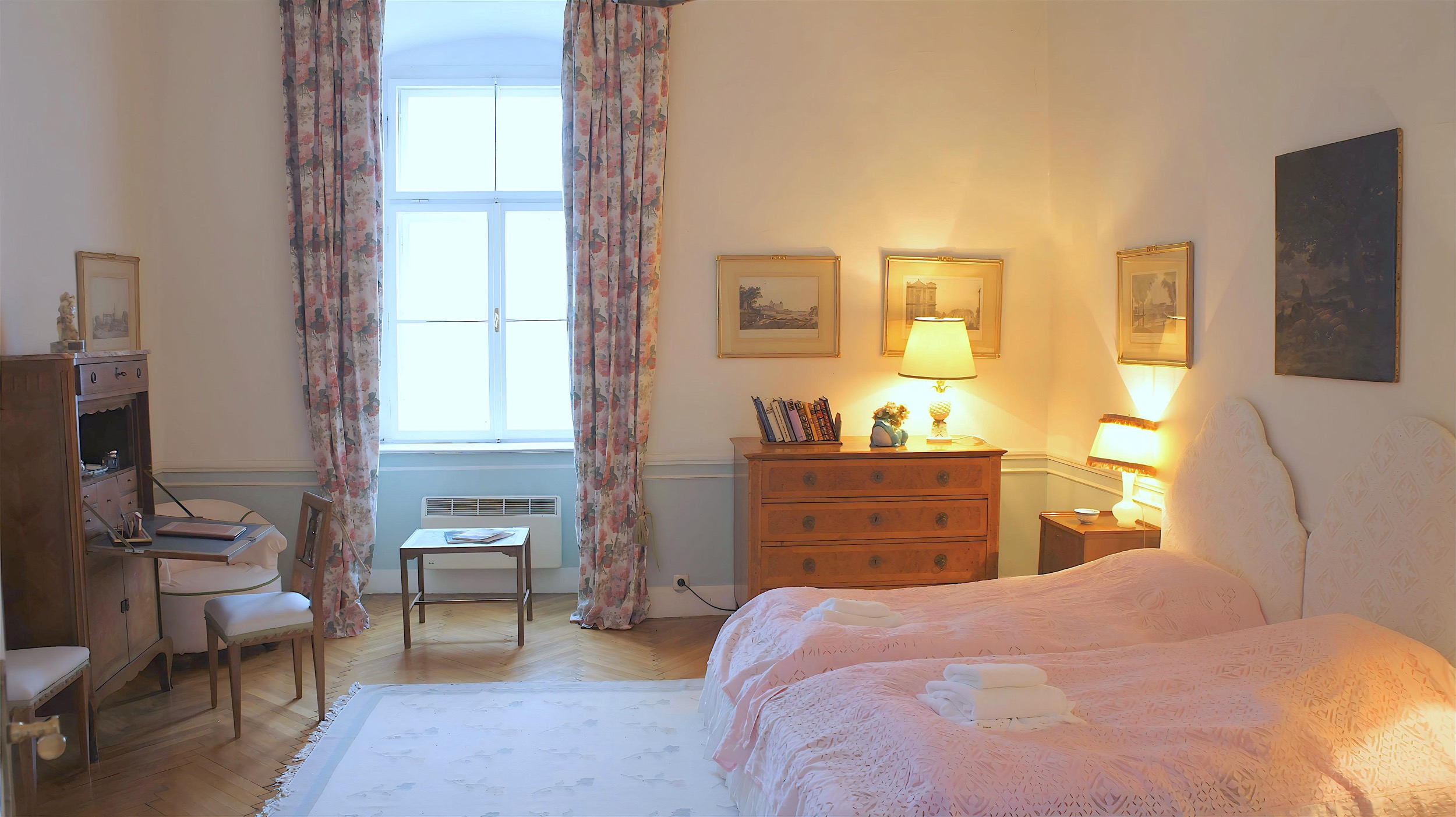 schloss wasserburg zimmer rosa